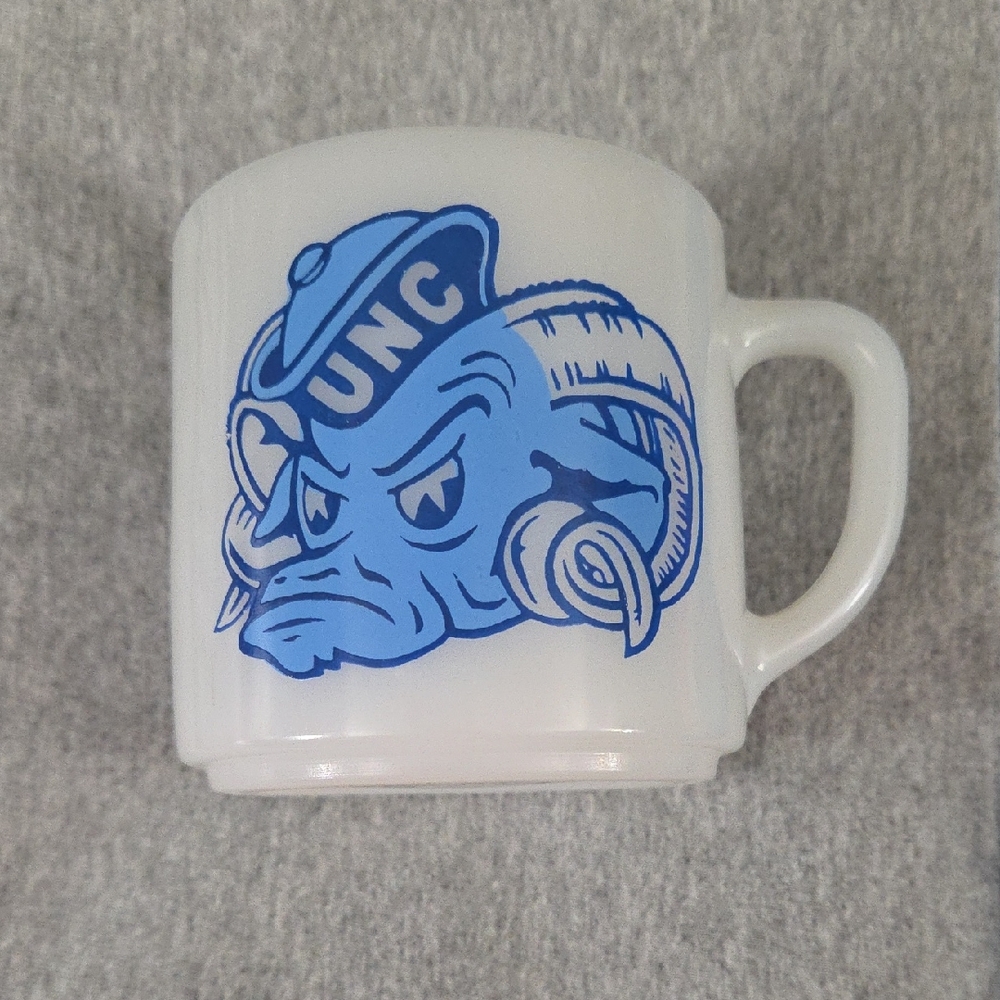 UNC Tarheel Blue and White Mug
